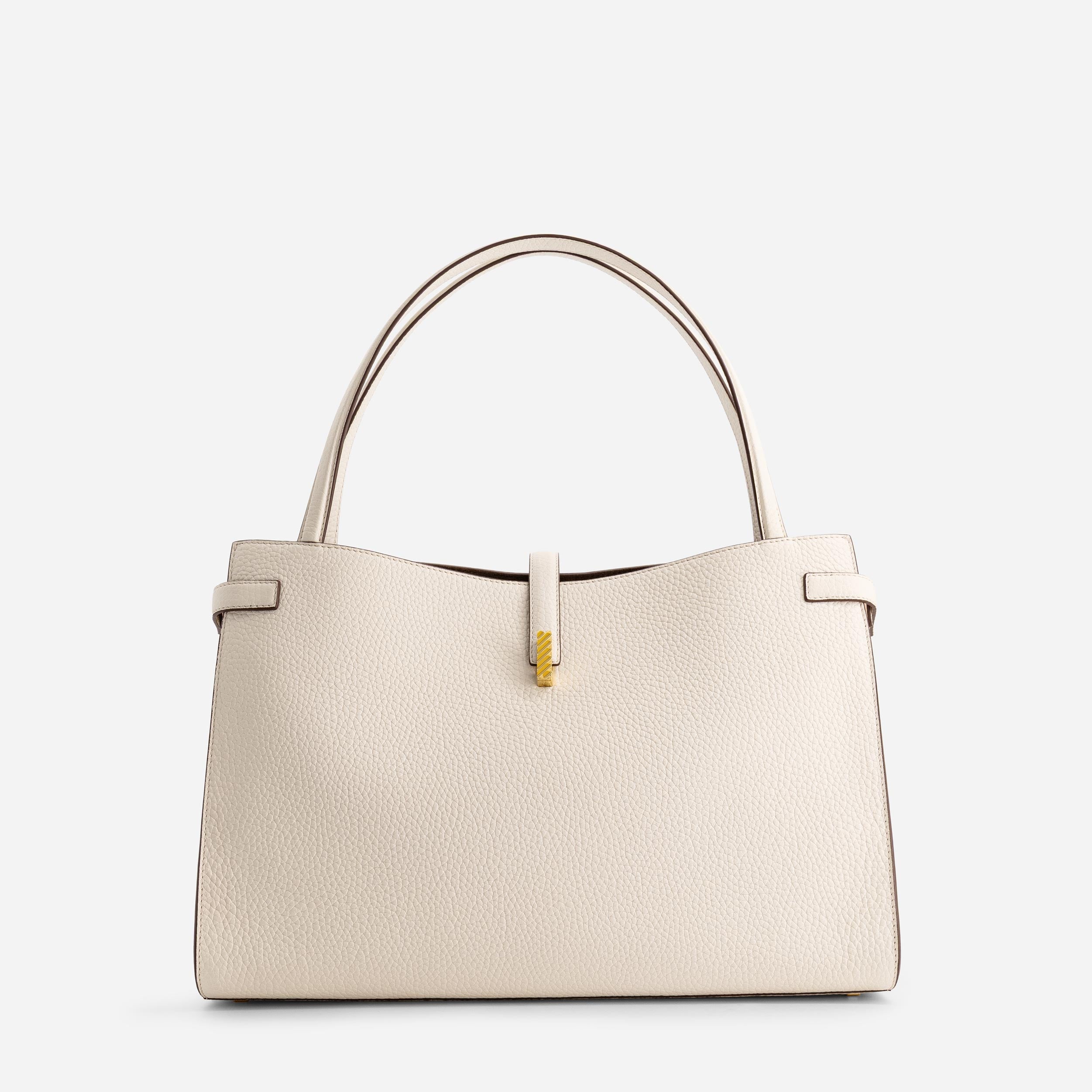 Isla Tote - Grained Cream
