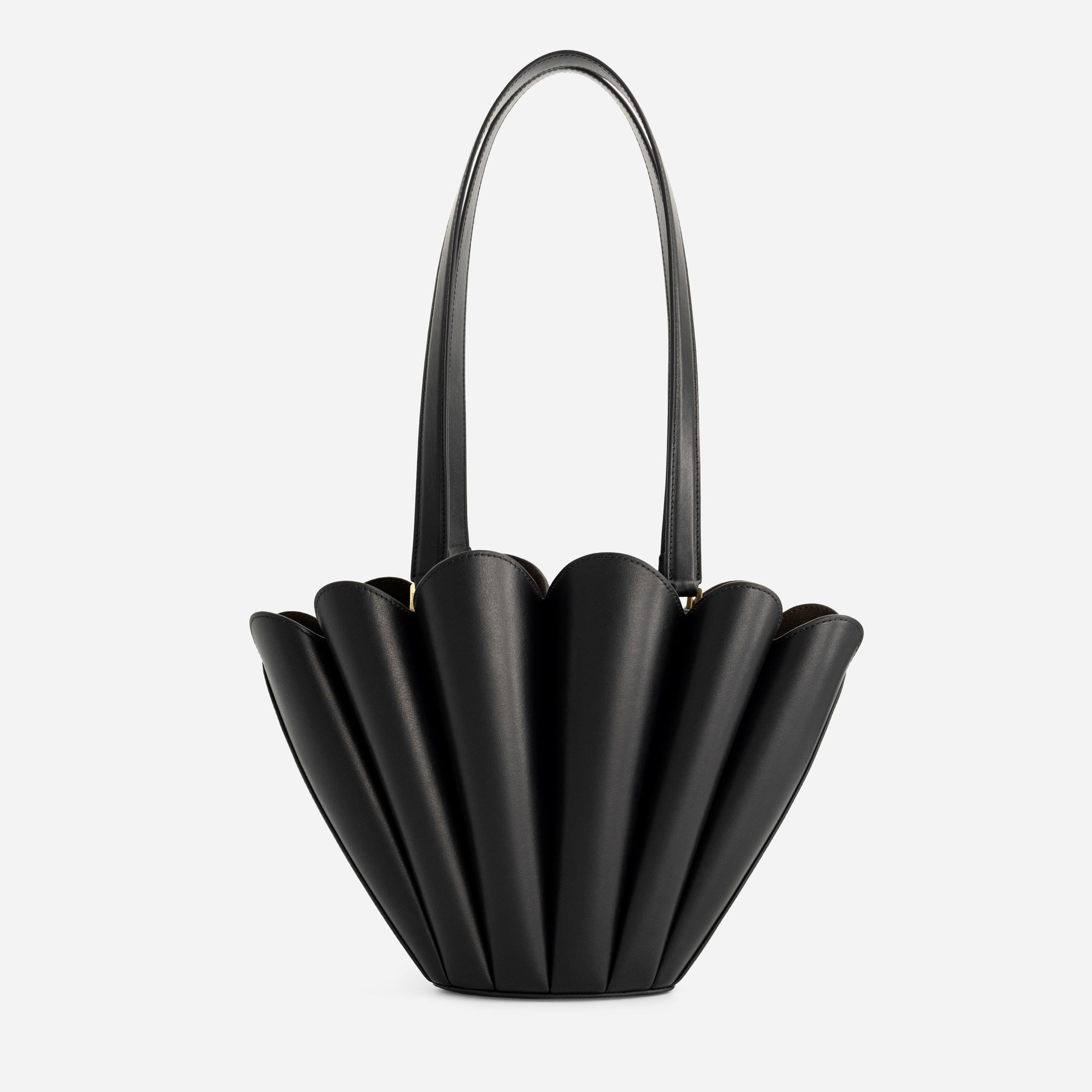 Mini Seashell Tote - Black