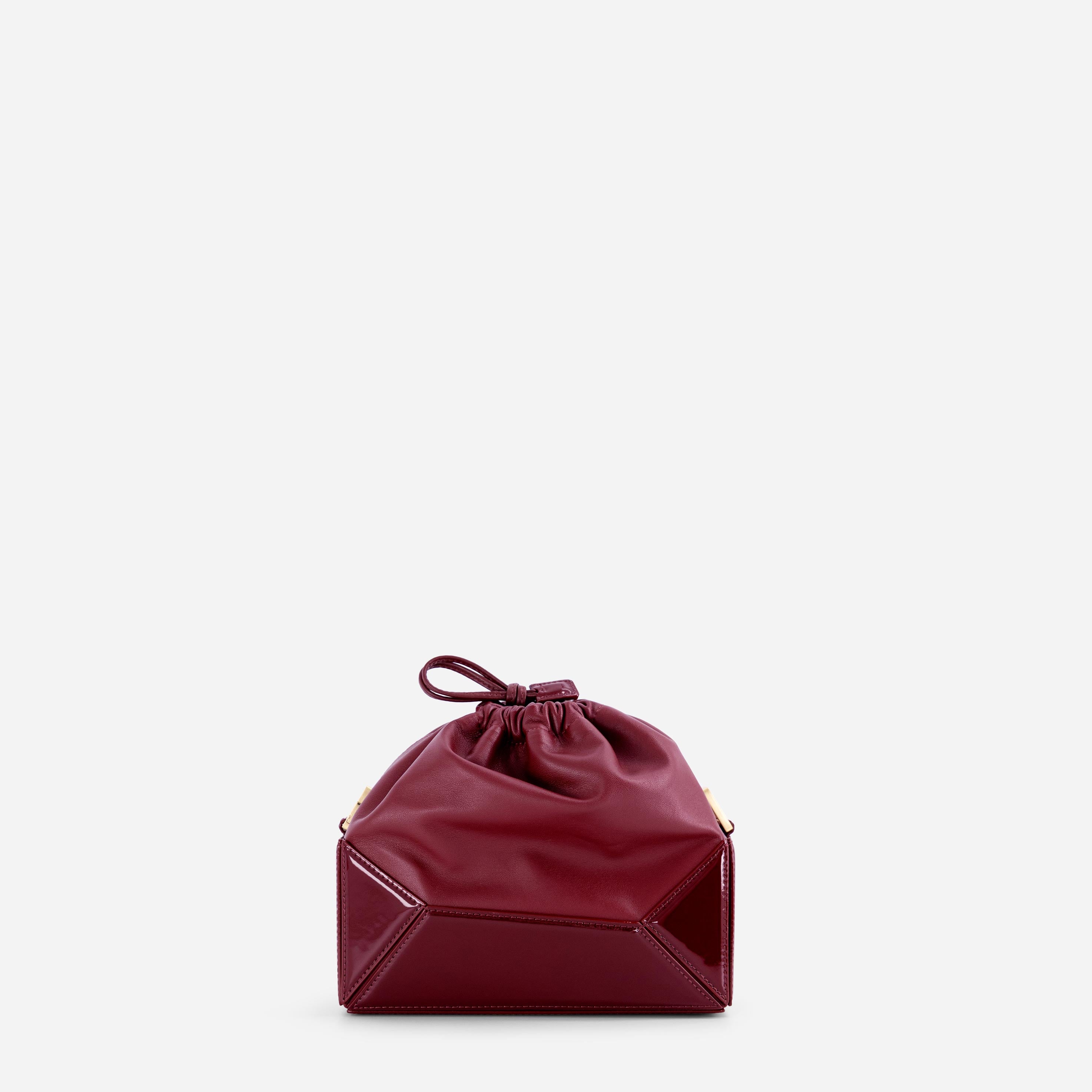 Naomi Pouch - Patent Bordeaux
