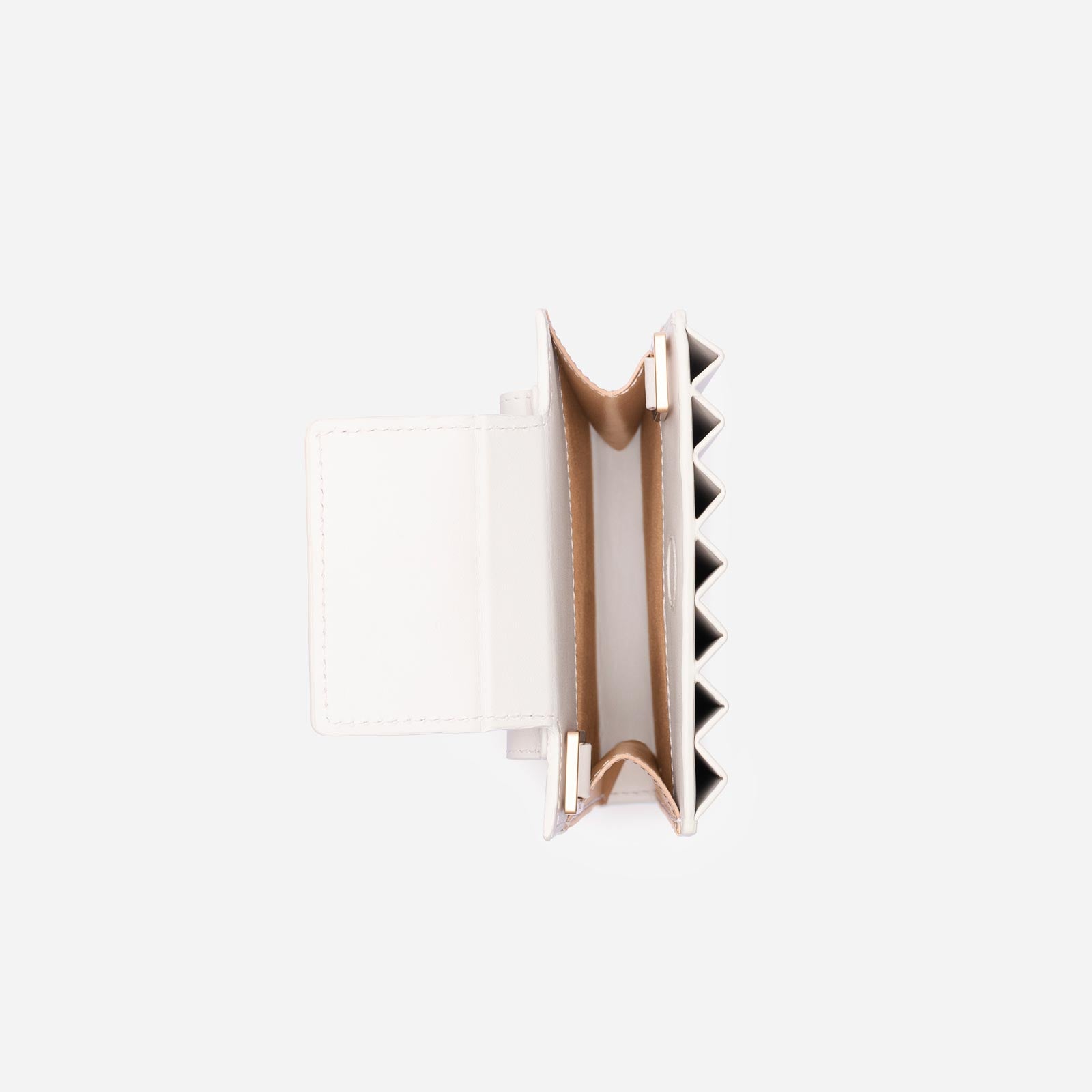 Pleated Tool Bag - Off White